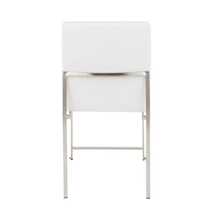Fuji - Contemporary Modern Elegance High Back Dining Chair (Set of 2)