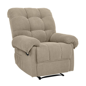 Manual Recliner, Padded Footrest