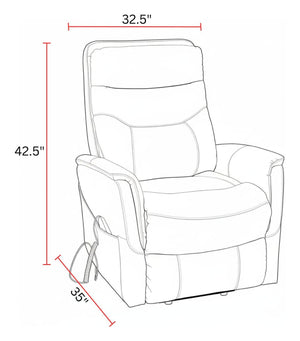 Gemini - Power Lift Recliner With Articulating Headrest