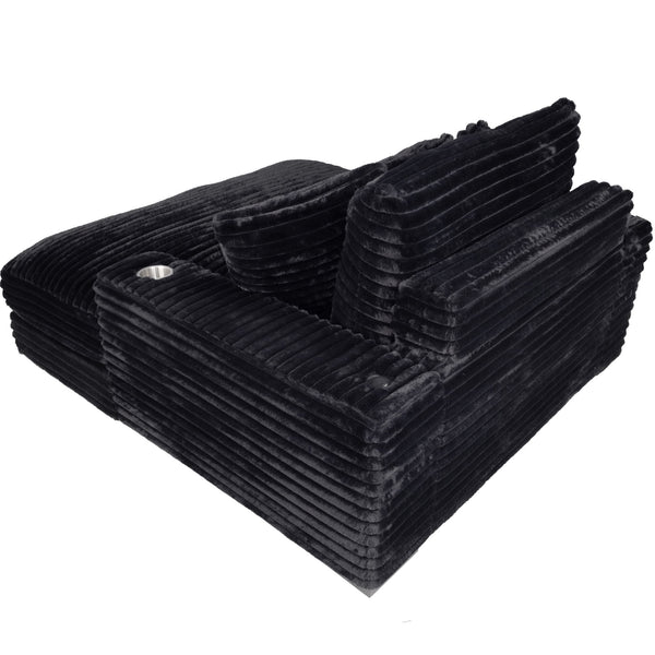 Chaise Lounge With 2 Cup Holders And USB Ports