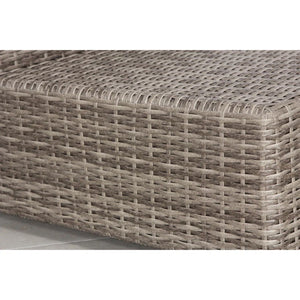 Chic Wide Outdoor Loveseat With Cushions