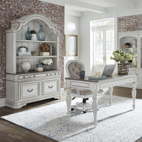 Magnolia Manor - Jr Executive Desk Chair - Antique White