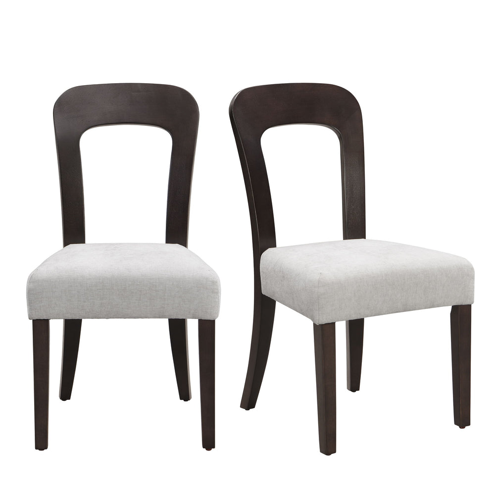 Upholstered Dining Chairs (Set of 2) - Gray