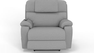 Dreamtime - 48" Power Headrest Power Lay Flat Recliner With CR3 Heat/Massage/Zero Gravity