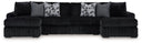 Midnight-Madness - 3 Piece Sectional
