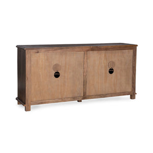 Brookside - 4 Door Cabinet - Cocoa Brown