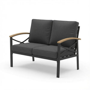 Outdoor Loveseat With Washable Cushions