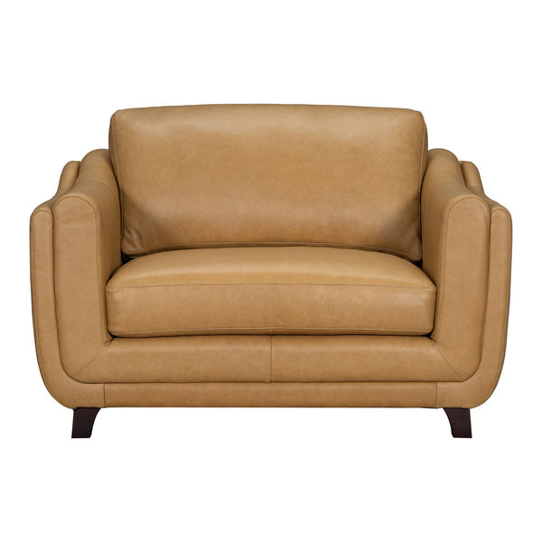 Hayden - Stationary Chair And A Half With Ottoman - Renaissance Marigold