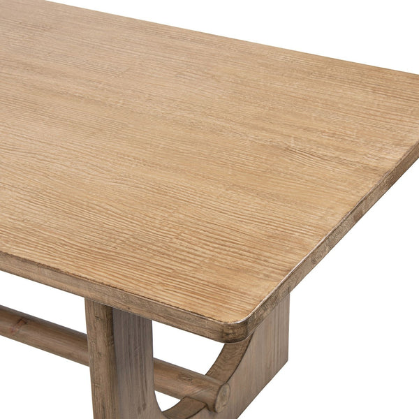 Turnkey - 8 Seater Dining Table - Antique Brown