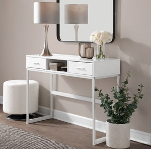 Lenuxe - Contemporary Semi Gloss Table Lamp (Set of 2)