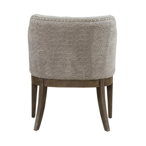 Cascade Falls - Upholstered Side Chair - Satin Espresso