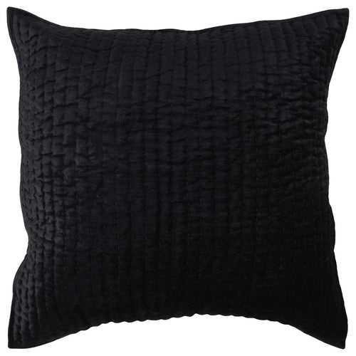 Bari - Velvet Sham - Onyx