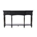 Retro Console Table With 3 Soft Close Drawers
