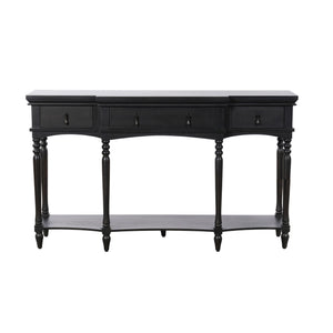 Retro Console Table With 3 Soft Close Drawers