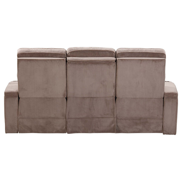 Equinox - Power Reclining Sofa With Drop Down Table