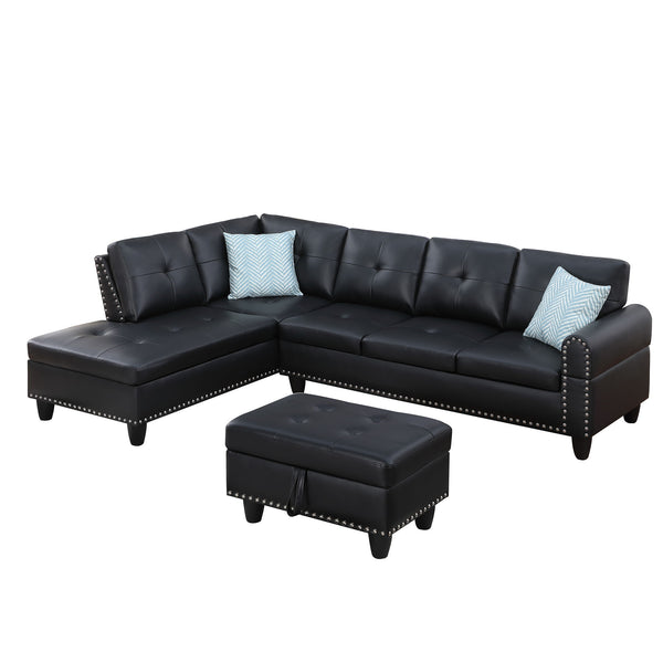 Irine - Sectional Sofa With Ottoman