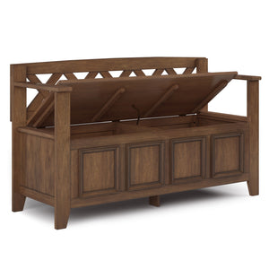 Amherst - Compact Entryway Storage Bench