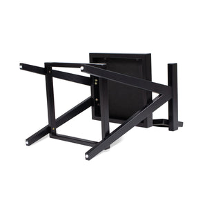 Milan - Modern Webbing Back Stool With Arms (Set of 3)