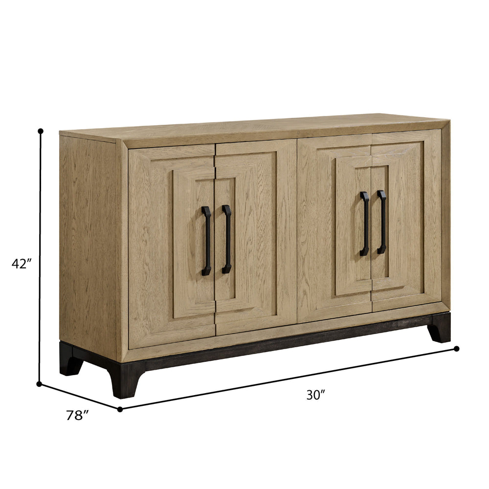 Sideboard With Ample Storage - Brown