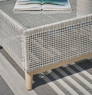Seton Creek - Rectangular Cocktail Table - Gray
