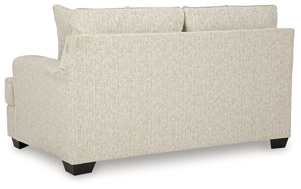 Heartcort - Loveseat - Quartz