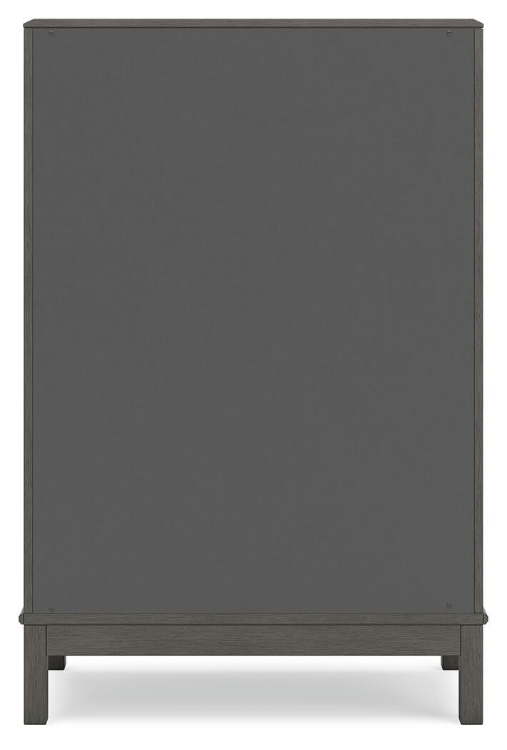 Mazing - Five Drawer Chest - Gray