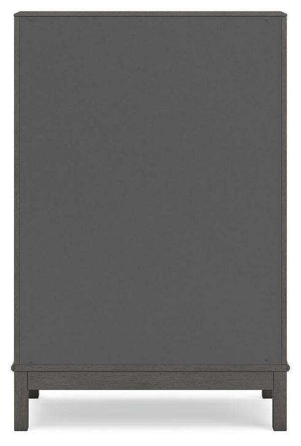 Mazing - Five Drawer Chest - Gray