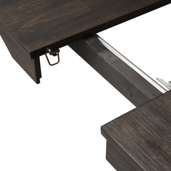 Double Bridge - Trestle Table - Dark Chestnut