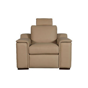 Armon - Loveseat With Power Footrest & ZG - Oslo Fawn
