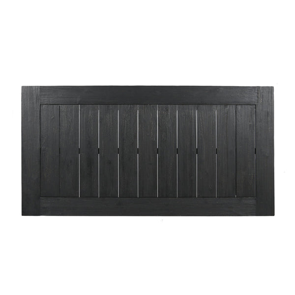 Outdoor Acacia Wood Dining Table, Sandblast Finish