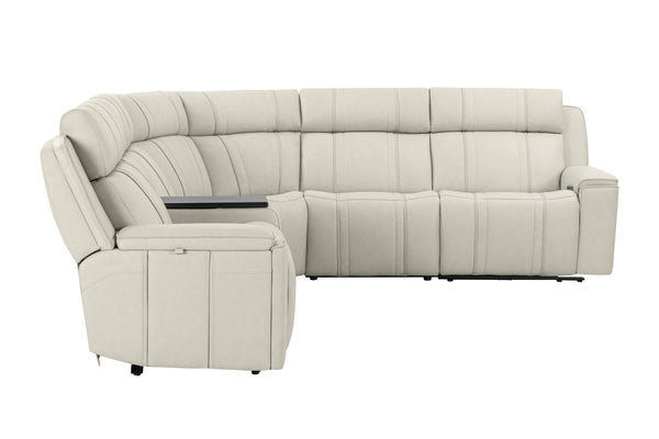 Sausalito - 6 Piece Modular Zero Gravity Power Reclining Sectional With Power Adjustable Headrests