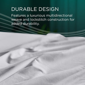 Tempur-Adapt - Tempur-Adapt Luxe Egyptian Cotton Sheets - White