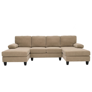 U-Shaped Sofa With Dual Chaise