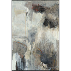 Scar - 48" x 72" Painting By Buddy Whitlock - Black
