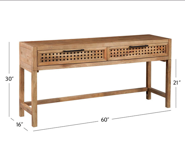 Pentak - Console Table - Light Brown