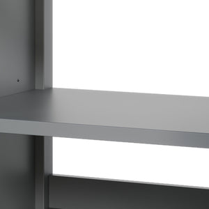 Bathroom Vanity With Ceramic Sink, Adjustable Shelf & Tip Out Tray