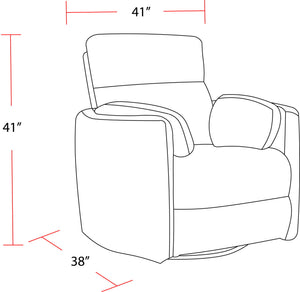 Radius - Power Swivel Glider Recliner