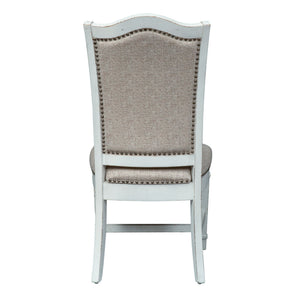 Abbey Park - Upholstered Side Chair - Antique White