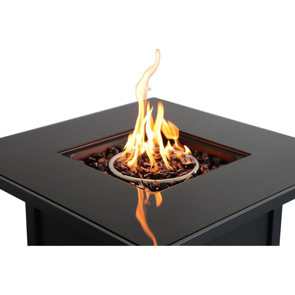 Powdercoated Fire Pit With Top