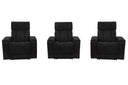 Phoenix - Zero Gravity Power 3 Seat Home Theater Seating With Immersive Audio P3