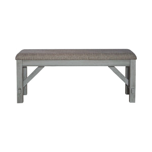 Newport - Dining Bench - Smokey Gray / Carbon Gray