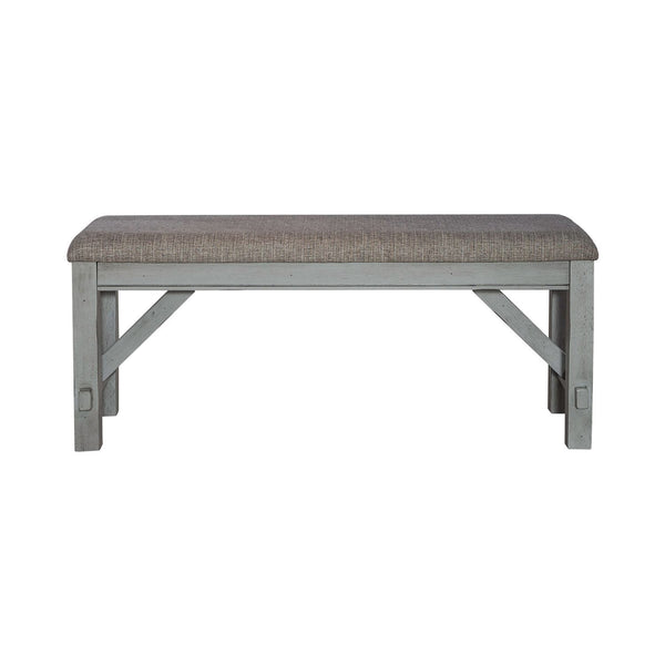 Newport - Dining Bench - Smokey Gray / Carbon Gray