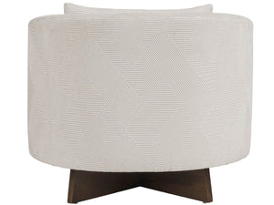Lamar - Swivel Chair, Special Order - White / Gray