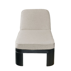 Outdoor Chaise Lounge Set With Side Table, 5 Position Adjustable Patio Recliner