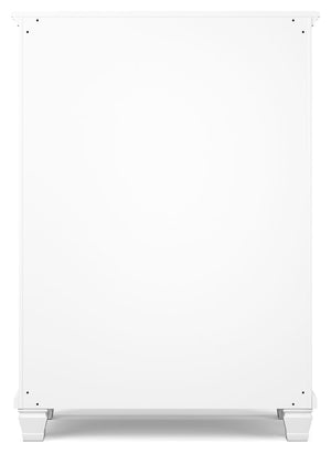 Fortman - Five Drawer Chest - White