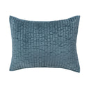 Bari - Velvet Sham - Stone Blue