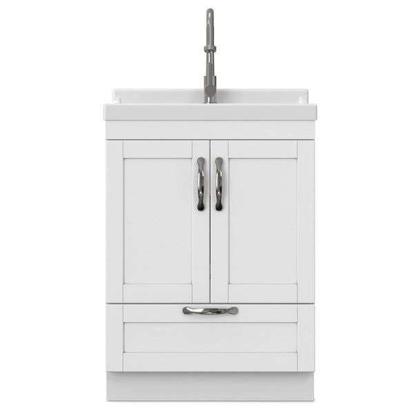 Maile - All-In-One Laundry Utility Sink And Cabinet