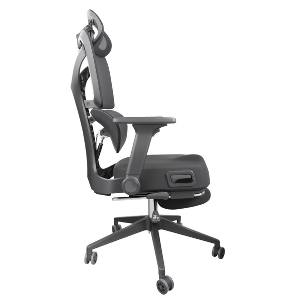 Zero Gravity Ergonomic Office Chair With 145° Recline, 3D Headrest - Black