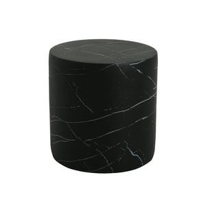 Cylindrical Design, Outdoor Lightweight Concrete Side Table