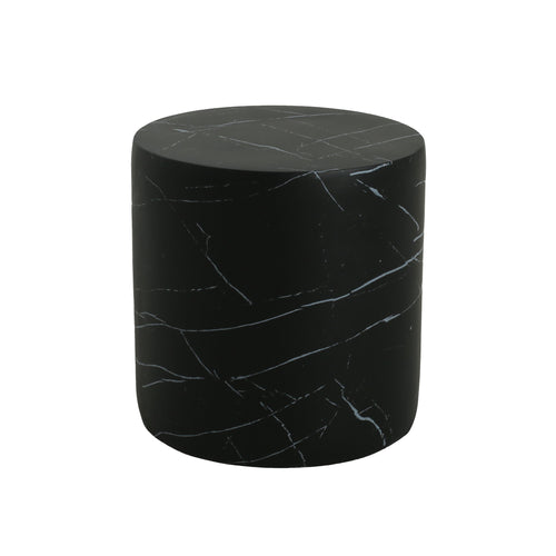 Cylindrical Design, Outdoor Lightweight Concrete Side Table